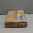 SLEEPING LAMB Side Table for Living Room, 3-Tier End Table for Small Space with Wide Storage Tabletop, Rustic Brown Narrow Nightstand for Bedroom, Sofa Couch