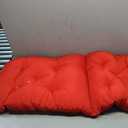 QILLOWAY Indoor/Outdoor Bench Cushion,51-Inches,Red