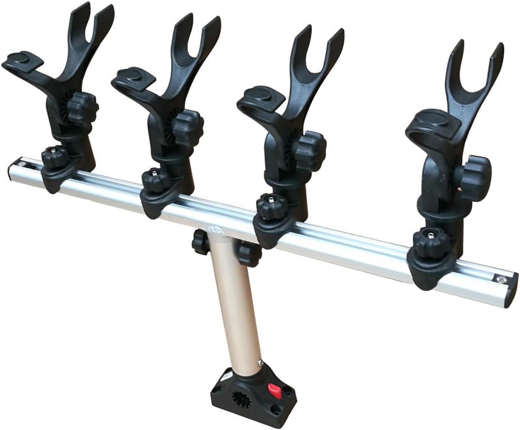 Brocraft Crappie Rod Holder System with Deck/Side Mount/Spider Rigging