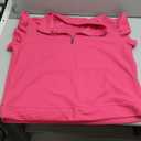 SELINK Two Piece Sets for Women Summer Outfits Ruffle Cap Sleeve Zip Top Wide Leg Pants Lounge Set Tracksuits (XX-Large, Rose)