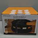 Kitchen Art Spice Rack Select-A-Spice Auto-Measure Carousel 12 Compartments Black 8.75 x 8.75 x 6 inches