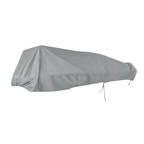 Gray 21-24FT Trailerable Pontoon Boat Cover Heavy Duty Beam Replacement for Width to 102in