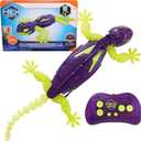 HEX Bots Glow-in-the-Dark Gecko with Official Wall Climber Technology, Rechargeable Remote Control Robot Kids Toys, Prank Toys for Boys & Girls Ages 4 & Up