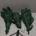 CCINEE 3Ft Artificial Christmas Tree, Green Mini Tabletop Hinged Christmas Tree with Metal Stand 130 Branch Tips for Xmas Party Supplies Home Indoor Decoration