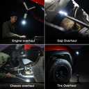 Outask Camping Light Telescopic, Collapsible Magnetic Camping Lantern with 12000mAh Battery, Telescoping IPX6/IPX7 Waterproof Flashlights, Camping Lamp for Emergency, Camping, Hiking (Military Green)