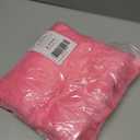 FHQHTH Fuzzy Faux Fur Leg Warmers Fur Heels Long Boots Cuff Cover has Elasticity One Pair Dionysia Boot cover Carnival 18" [Pink, Large]