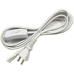 2 x AC Power Cord ON/OFF Switch 3P Power Cable 3P Mickey Type AC Cord DIY DIY Craft AC Adapter Plug Converter Connector