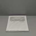 Baby Boxes with Letters, 4 Transparent Balloon for Gender Reveal Birthday Wedding Baby Shower Decorations (White)