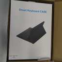 for iPad 10th Generation Case with Keyboard,Adjustable 7 Color Backlit, Detachable with Pencil Holder,Bluetooth Keyboard for 10.9 inch 2022(Included Capacitor Pen Cleaning Cloth) (dark pink)