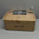 Boat Cover 24-26 ft, Waterproof 900D Heavy Duty Boat Cover, PU Marine Grade Polyester Boat Covers 24-26 ft, Fits Bass, V-Hull, Tri-Hull, Runabout, Jon, Fishing, Trailerable, Beam Width 135 inch (Gray-Green)