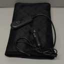 12V/24V Car Heated Blanket, CooCoCo 12" x 24" Heated Blanket for Travel, Car Electric Blanket with 5 Heat Setting, Auto-Off (Black)