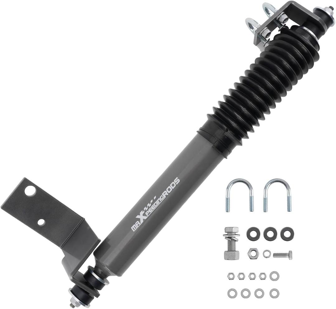 maXpeedingrods 0-3" Steering Stabilizer for Chevy/GMC C/K1500 4WD 88-99