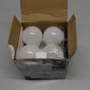 ILC E12 LED Light Bulbs (40w Equivalent) 5W, Color Changing RGB, A15 Small Base Candelabra Round Light Bulb, Candle Base, 2700K Warm White 12 Colors 2 Modes Timing with Remote Control (4 Pack)