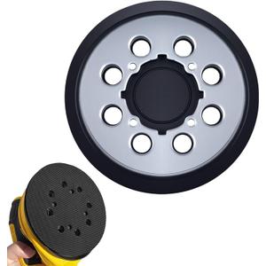 1 Pack Sander Replacement Pad for Dewalt, 5-Inch 8 Holes Hook and Loop Aluminum Alloy Orbital Sander Replacement Pad for DWE6421/6421K, DWE6423/6423K, DCW210B, DWE64233, N329079