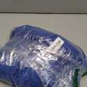 6FT Spandex Table Cover Table Cloth for Folding Tables Fitted Rectangular Tablecover Washable Wrinkle Resistant Polyester Stretch Tablecloth Protector for Wedding Banquet Party (2 Pack, Royal Blue)