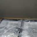 Pavloatu 33.46" Large Black Chandelier for High Ceilings Tiered Pendant Light Fixtures Rectangular Farmhouse Chandelier for Foyer Entryway Staircase Living Room Kitchen Island 8 Light