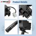 Turn Signal Wiper Dimmer Headlight Combination Multi-Function Switch for 2005-2008 Ford F150, 2006-2008 Lincoln Mark LT, Replace 5L3Z-13K359-AAA, 6L3Z-13K359-AA, SW7388, 629-00789, CBS-1332
