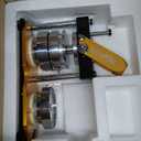 Badge Maker Machine, Manual Badge Making Machine, 44mm DIY Round Pin Badge Making Kit with 100pcs Button Parts