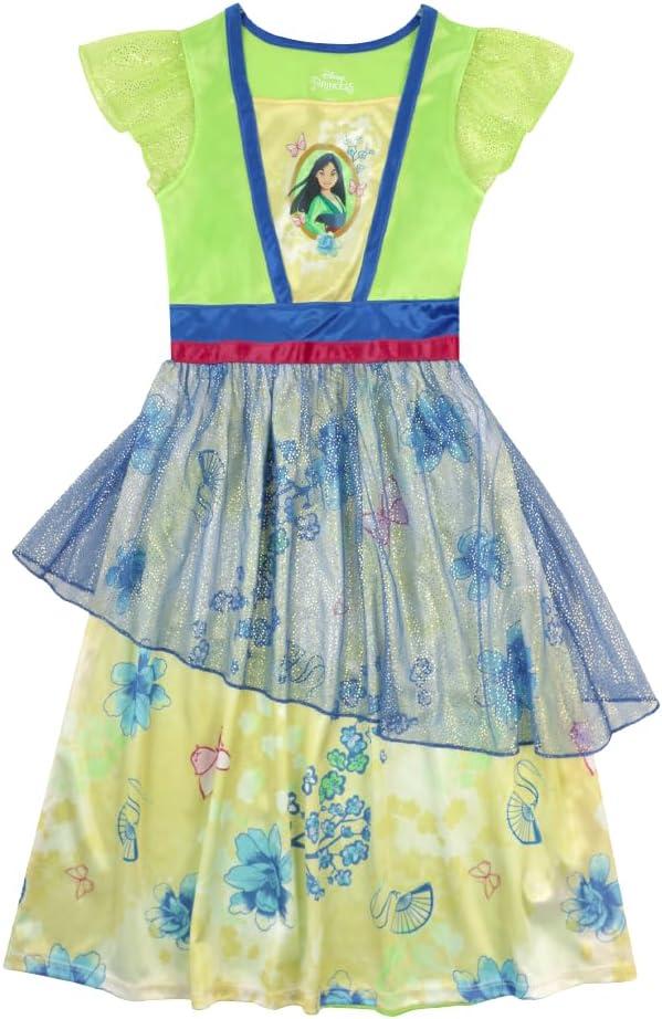Disney Girls' Fantasy Gown Nightgown (6, Mulan)