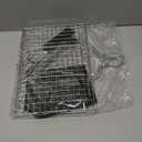 Fish Grill BasketsFolding Portable Fish Grilling Rack For Grill, BBQ Grilling Basket, Stainless Steel Grill Basket For Veggies, Shrimp, Meat CookCome With Storage Bag and Two Basting Brush