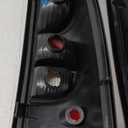 OKLPF Rear Brake Tail Light Compatible With 2003 2004 2005 2006 Chevy Silverado 1500 1500HD 2500 2500HD 3500,Replace Red Taillight Assembly,Included Bulbs and Harness,Driver and Passenger Side