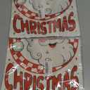 Merry Christmas Garden Flags 12x18 inch Double Sided, Burlap Holiday Red Yard Flags Christmas Decorations for Outside