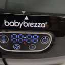 Baby Brezza Bottle Sterilizer and Dryer Advanced  33% Faster - Largest Capacity Steam Sanitizer - Universal Sterilization Machine for All Bottles + Pump Parts - HEPA Air Filter, Black