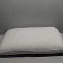 Nature Latex Foam Pillow-Standard Tall, Adult Pillows Sleeping Firm, with Removable Breathable Cotton Cover, High Profile Rubber Pillow for Side Back Sleeper, Release Neck Pressure (25.5"×17.7"×5.9")