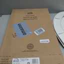 Bemis 7300SLEC Slow Close Toilet Seat, Easy Clean Hinges and Durable Plastic Seat, Made in USA, Elongated, White