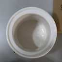 Ceramic Food Storage Containers with Lids,3D Handmade and Hand-painted Butterfly and Lily Design for Home Kitchen Countertop Decorative Collection Jars (Small)