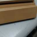 Cordless Light Filtering Mini Blind, 32 x 72 in, Woodtone