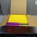 [12 Golden Eggs] 500 PCS 2.4" Fillable Plastic Easter Eggs Empty Easter Eggs Colorful Plastic Eggs Bulks for Kids Teens Boys Girls Easter Basket Stuffers Hunt Easter Party Favor