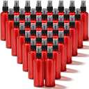 90 Pack 4oz Plastic Spray Bottles Bulk, Reusable Refillable Fine Mist Empty Mini Spray Bottles, Travel Size Small Sprayer for Essential Oils, Perfume, Cleaning Solutions (Amber)