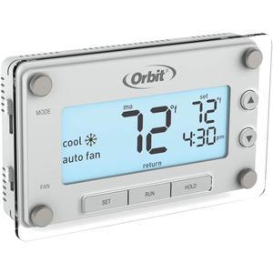 Orbit 83521 Clear Comfort Programmable Thermostat with Large, Easy-to-Read Display, White