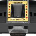 Pongnas Electric 2 Deck Automatic Card Shuffler for Seniors Easy to Use Shuffling Machine with Quiet Motor Home & Game Nights