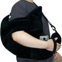 Shoulder Surgery Pillow, Rotator Cuff Pillow, Side Sleeper Pillow for Neck and Shoulder Pain and Shoulder (Black)