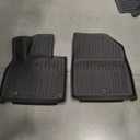 Floor Mats Cargo Mat with Backrest Mats for 2020-2025 Kia Telluride 7/8 Passenger Car Mats Accessories, All Weather TPE Protectors Cargo Liner Seat Back Covers(Floor Mats+2-in-1 Cargo Mat)