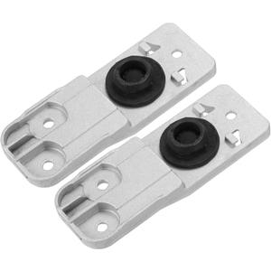 X AUTOHAUX 2set Lower Radiator Bracket with Rubber Cushion Bushing Radiato for Chevrolet Cruze Limited 2016 for Chevy Cruze 2011-2015 for Buick Cascada 2016-2019 No.13337826/13300486