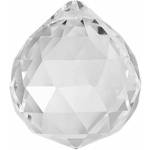 100mm Large Crystal Prism Suncatcher for Windows Hanging, Clear Glass Crystal Sun Catcher Beads Pendants Maker Balls for Indoor Outdoor Garden Feng Shui Home Decor