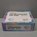 Gel Pens For Coloring, 168 Pack Colored Pens for Black Paper & White Paper, 0.6MM Fine Point Pens for Coloring, Writing, Drawing, Journaling, Note Taking, Office, Home (168PCS-Gift Set-Multicolor)