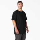 Dickies Men's Big & Tall Heavyweight Crew Neck Short Sleeve Tee Big-Tall (Black, XL)