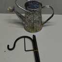 VOOKRY Solar Watering Can Lights, Large Retro Metal Hanging Solar Lights Outdoor Waterproof, Gifts for Women Mom Grandma Birthday, Outside Yard Garden Porch Lawn Patio Decoration, Warm White (1 Pack)