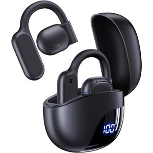 AI Translation Earbuds Real Time 164 Languages 80H Playtime Translator Ear Buds Audifonos Traductores Ingls Espaol Wireless Earphones Bluetooth Headphones for Travel Business Meeting Learning Black