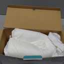 YENING Small Changing Pad Mini 23 x 13 with Washable Cover Waterproof Baby Diaper Changing Pad for Dresser Table Pad White, White, 23" x 13"