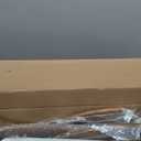 42-inch Ceiling Fan Light with Remote Control, Featuring 3 Wooden Blades, Reversible DC Motor, Timer Function, and 6-Speed Adjustment Suitable for Offices and bedrooms. Black + Walnut Color.