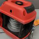 Portable Drill Winch 1000 LB Pulling Capacity with 40 Feet Alloy Steel Wire Rope | Hand Winch with Sling Strap & D Rings Tie Down Strap for Dragging