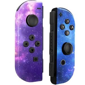 Pogriko Controller for Switch Controllers, Wireless Controller for Nintendo Switch with Double Vibration/Wake-Up/Screenshot/Motion Control