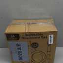 M MCIRCO 175 Piece Gold Dinnerware Set - 50 Plastic Plates, 25 Cups, 25 Pre Rolled Napkins with Plastic Silverware, Disposable Gold Dinnerware Set for 25 Guest