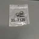 MOLOVA 2 Pack Leather for Airtag Holder Keychain, Compact Design with Air tag Case, Secure for Apple for Airtags Cover with Stainless Steel Ring Car Keys Ring Chain Fob Accessories(Black)