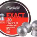 JSB Diabolo Exact .20 Cal, 13.73 Grains, Domed, 500ct